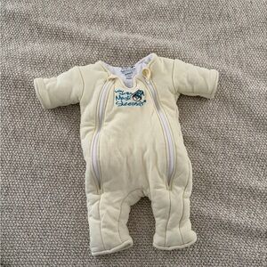 Magic Sleepsuit Cream Baby Pajamas